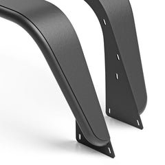 Yzona Steel Front & Rear Fender Flares Compatible with 2018-2025 Jeep Wrangler JL JLU Unlimited 2/4 Doors