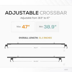 Universal Cross Bars For Roof Rack Offroad Truck Cross Country Bar