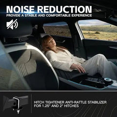 2 EBike Rack up to 5" with Ramp | Foldable & Lockable Bike Racks | 200 LBS