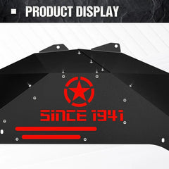 Yzona Jeep Inner Fender Wells for Wrangler 2007-2018 JK & JKU