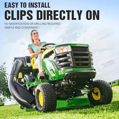 Lower Bagger Discharge Chute Compatible with John Deere 102 105 115 125 135 D100 L100 LA100 X110 LA/D/L/X Series – Replacement Parts for GY20423 Bagger System