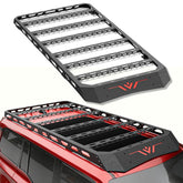 【Yzona】Heavy Duty Carbon Steel Bars Roof Rack for 2024-2025 Toyota Land Cruiser Prado LC250 & Lexus GX550, 800 lbs Capacity, 132x36x5 in, 60 lbs, Black All-Weather Cargo Carrier, All-Weather Protection, Lifetime Technical Support, All Necessary Hardware