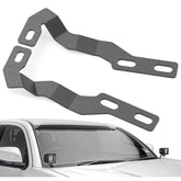 Yzona Carbon Steel Off-Road LED Light Bases Kit - 2PCS CNC-Cut Rustproof Hood Hinge Mounts, Scratch-Resistant, Easy-Install, Waterproof for Toyota Tacoma 2016-2023 Car Exterior Upgrade (No Additional Hardware Included)