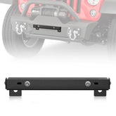 YZONA Heat-Resistant Corrosion-Resist Steel Flip-Up Winch License Plate Frame, Compatible with 10" Hawse Fairlead, Universal Front Relocation Holder for GMC Pickup Trucks, Off-Road Vehicle Bumper Winch Mount Roller