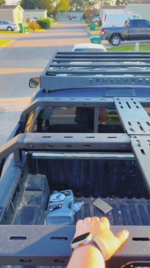 Adjustable Overland Bed Racks for Trucks Compatible with Tacoma F150 F-150 / Ram 1500 / Titan | Yzona