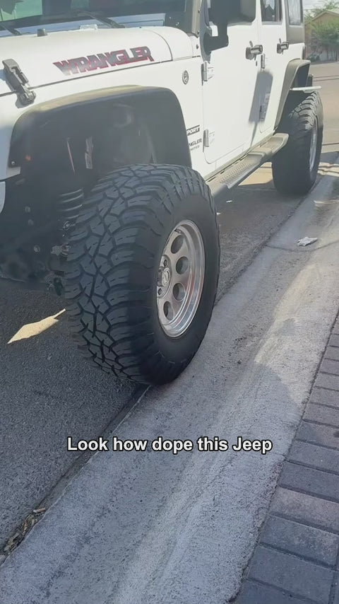 Front & Back Inner Fender Jeep | 2007-2018 Jeep Wrangler JK & JKU Unlimited Sport Sahara Rubicon | Yzona