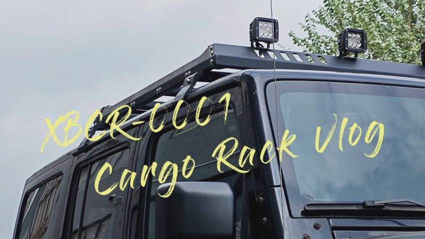 Roof Cargo Carrier Luggage Rack for Jeep Wrangler JK JL Unlimited & Gladiator JT 4 Doors Hardtop(07-24) | Yzona