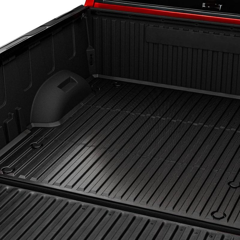 【Yzona】Anti-Slip Truck Bed Mat, Truck Accessories for 2022-2026 Toyota Tundra 5.5FT Short Bed, Custom-Fit Scratch-Resist TPE Liner, Heavy-Duty All-Weather Protection, Hassle-Free 1-Person Installation, Easy-to-Clean (Not Fit Drop-in Liners)