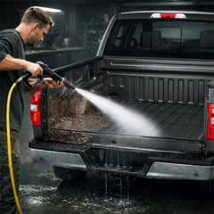 【Yzona】Truck Bed Mat for 2020 2021 2022 2023 2024 2025 2026 Jeep Gladiator JT 5FT Short Bed (60 in), Custom Fit TPE Bed Liner, Heavy Duty All Weather Protection Pickup Liner, Durable Easy to Clean,toolupgrade