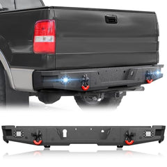 Steel Replacement Bumpers Compatible with 2004-2006 Ford F150