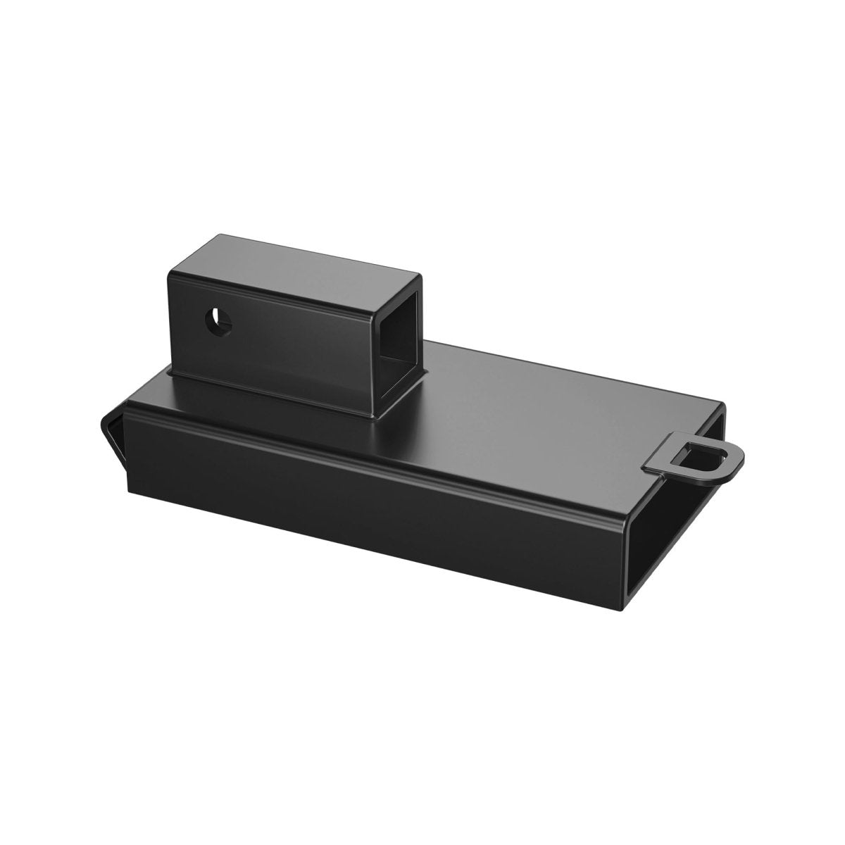 Black Up to 5.7" Single Forklift Trailer Ball Hitch Receiver | Yzona