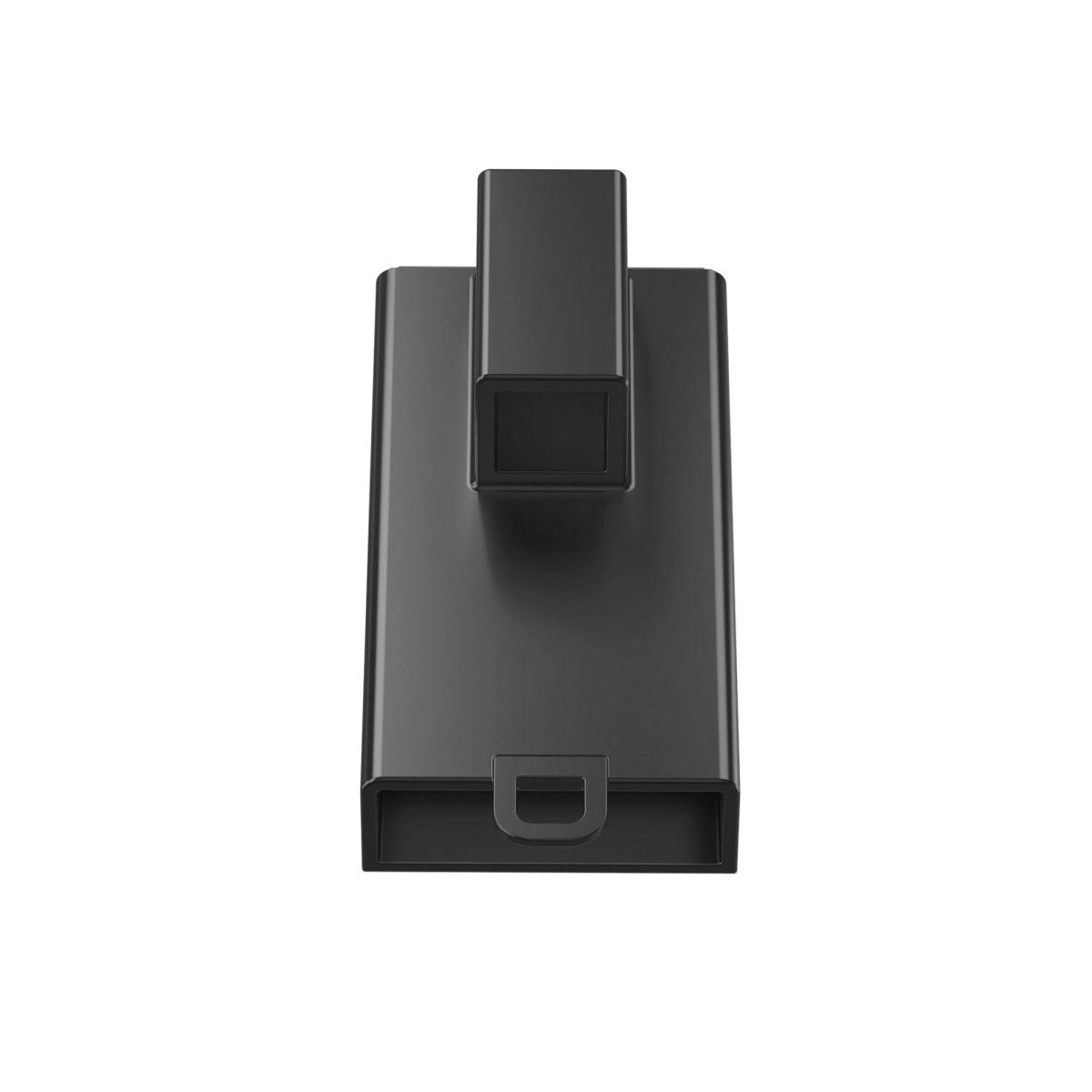 Black Up to 5.7" Single Forklift Trailer Ball Hitch Receiver | Yzona