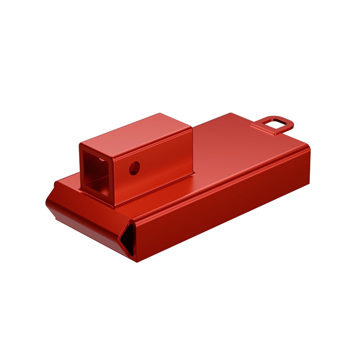 Single Forklift Trailer Ball Hitch Receiver Up to 5.7" Fork | Yzona