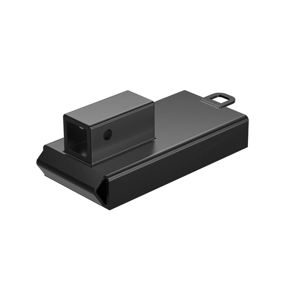 Black Up to 5.7" Single Forklift Trailer Ball Hitch Receiver | Yzona