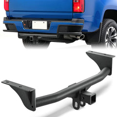 【EYOUHZ】Fit-Designed Heavy-Duty Bolt-On Trailer Hitch for 2016-2026 Chevrolet Colorado, 2-Inch Receiver, 8000 LBS Towing Capacity, Low Profile, Dual-Layer E-Coat Black Powder Coated Carbon Steel, Cargo/Off-Road Ready, Single Person Install-Friendly
