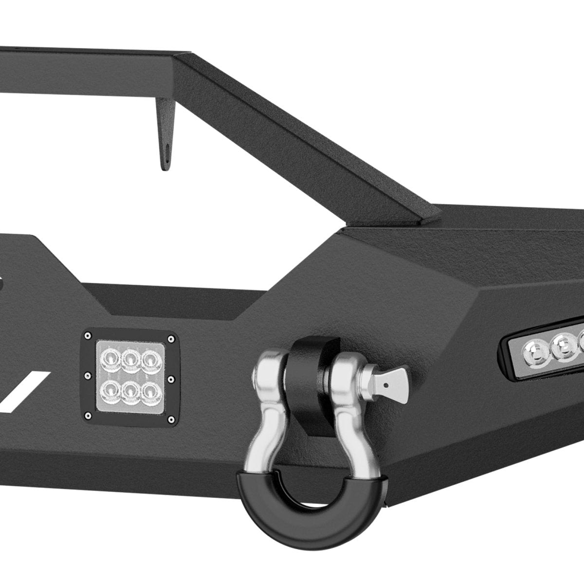 Front Replacement Bumpers Compatible with 1987-2006 Jeep Wrangler YJ TJ LJ Unlimited - Yzona