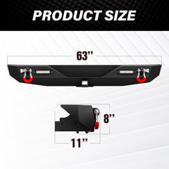 Best Aftermarket Bumpers Compatible with 2007-2018 Jeep Wrangler JK JKU
