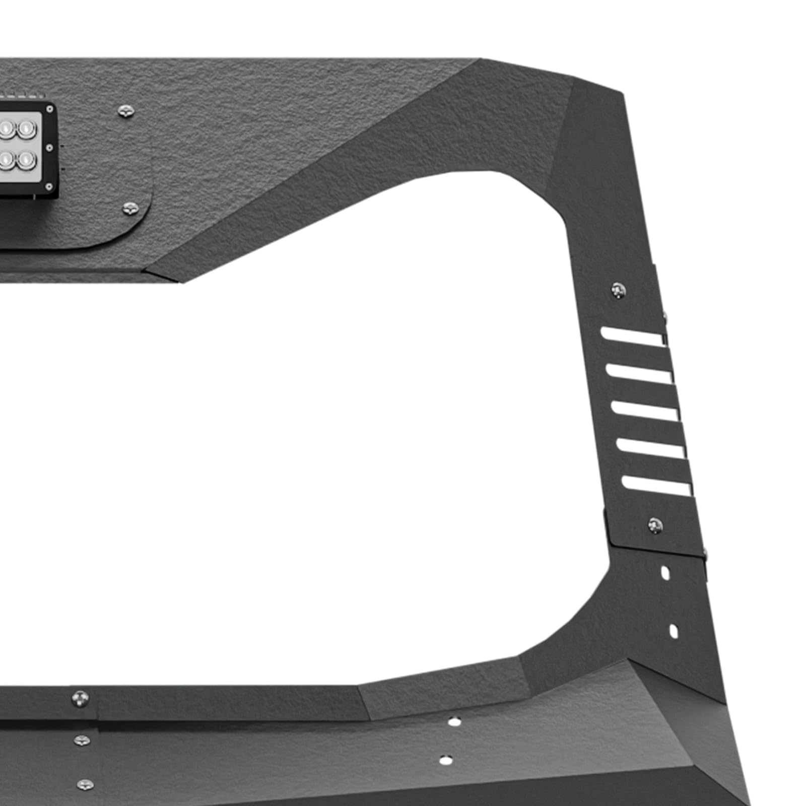 Yzona Windshield Frame Compatible with 2007-2018 Jeep Wrangler JK JKU