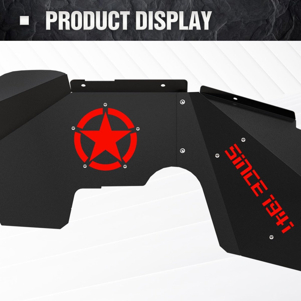 for Jeep JK Inner Fender Compatible with 2007-2018 Jeep Wrangler JK & JKU Unlimited 2/4 Doors