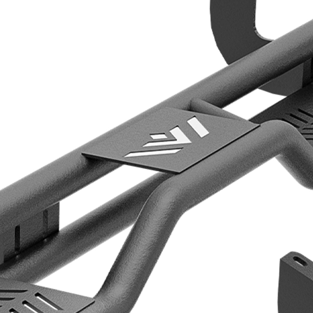 Frame Mounted Side Steps Compatible with 2024-2025 Toyota Tacoma Double Cab & Crew Cab - Yzona
