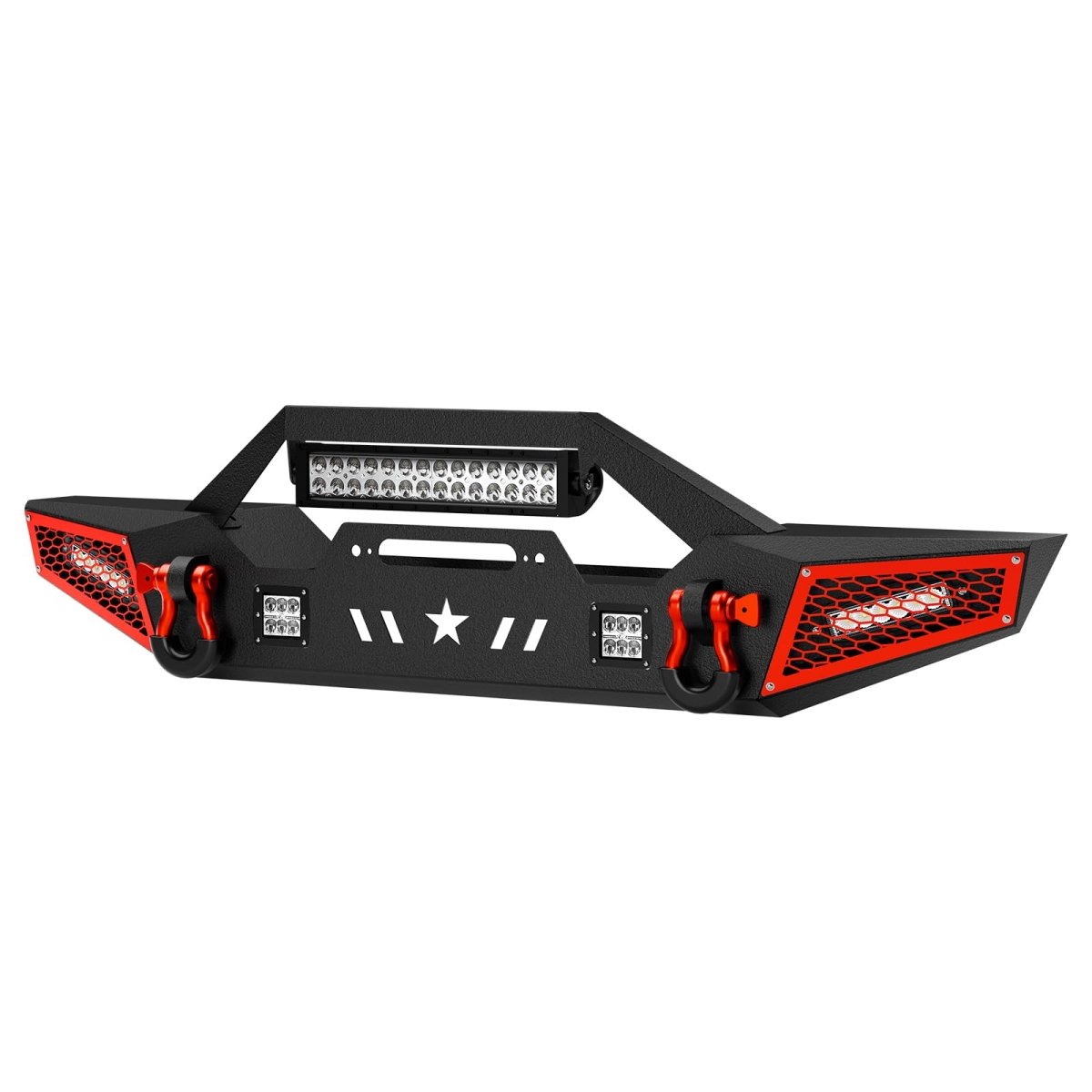 Front Back Bumpers for 1987-2006 Jeep Wrangler TJ YJ LJ | Yzona