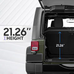 Interior Cargo BasketCompatible with 2007-2025 Jeep Wrangler JK JKU & JL JLU