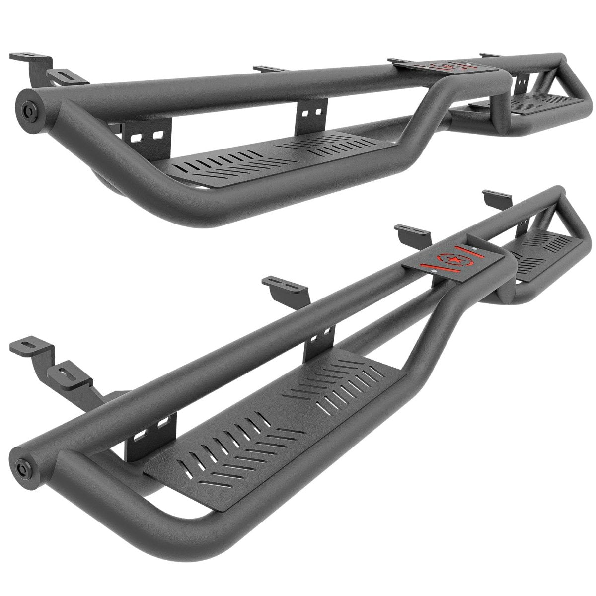 Matte Black 3" Drop Side Steps Nerf Bars For 2007-2021 Toyota Tundra CrewMax