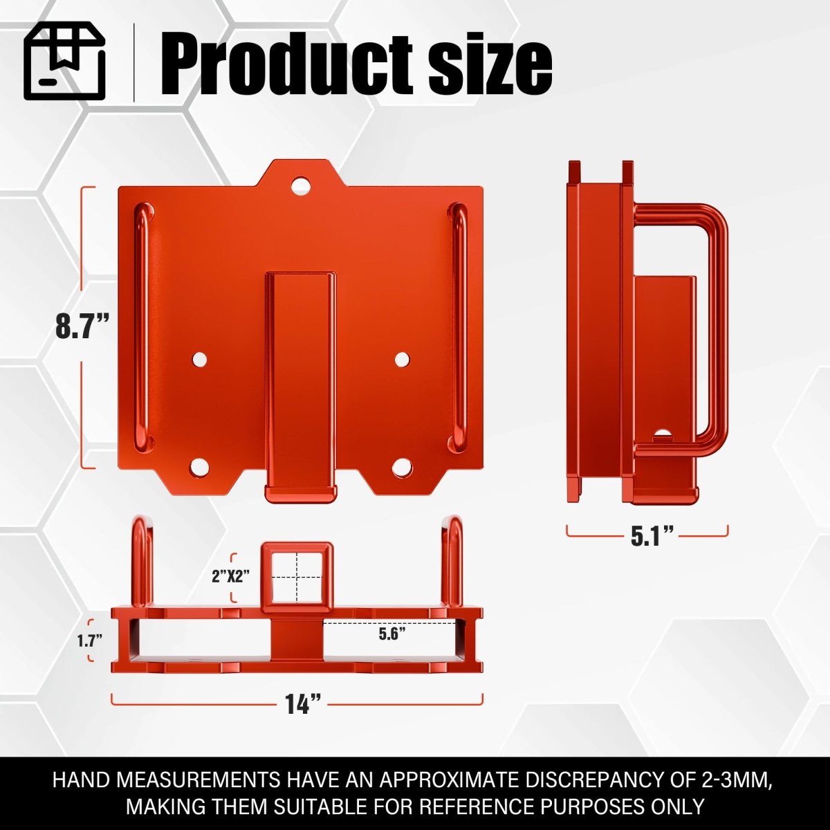 Dual Forklift Heavy Duty Trailer Hitch Receiver | Yzona