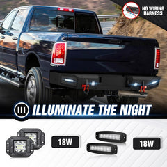 Rear Aftermarket Bumpers for Ram 2500 3500 2010-2018 | Yzona