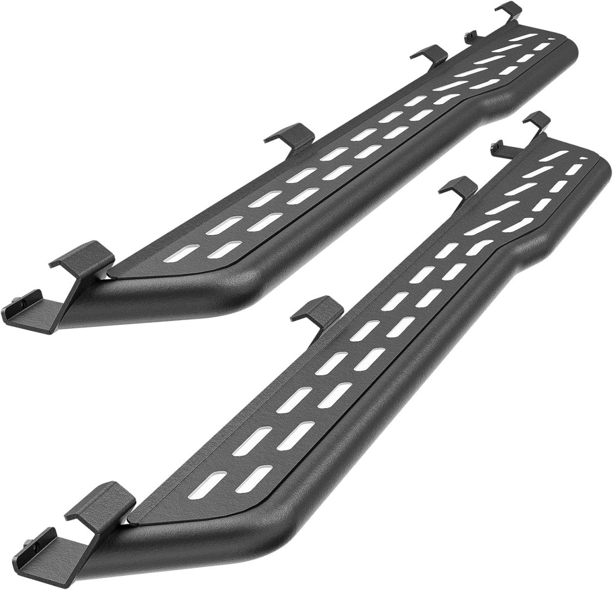 for Bronco Running Boards Compatible with Ford Bronco 4 Doors(21-25) with The Rock Rails-Not for Sport Model| Yzona