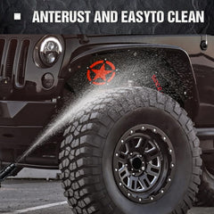 for Jeep JK Inner Fender Compatible with 2007-2018 Jeep Wrangler JK & JKU Unlimited 2/4 Doors