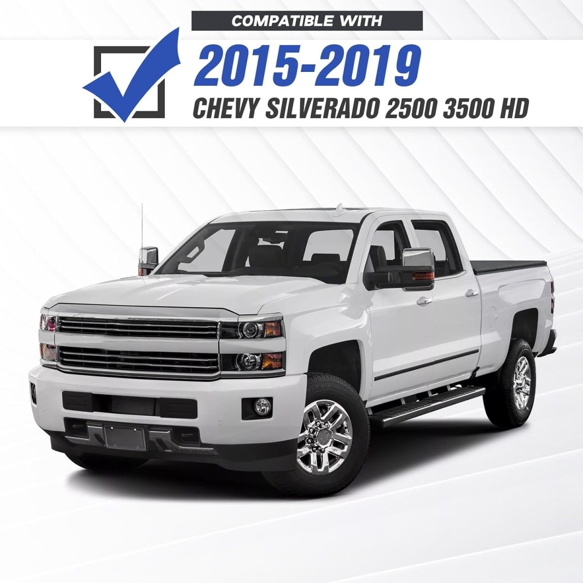 Winch Bumpers for Trucks 15-19 Chevy Silverado 2500 3500 HD Off-Road Bumper Equipped with Winch Plate | Yzona