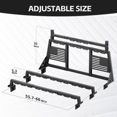 Yzona Pickup Roll Bar Truck Headache Rack