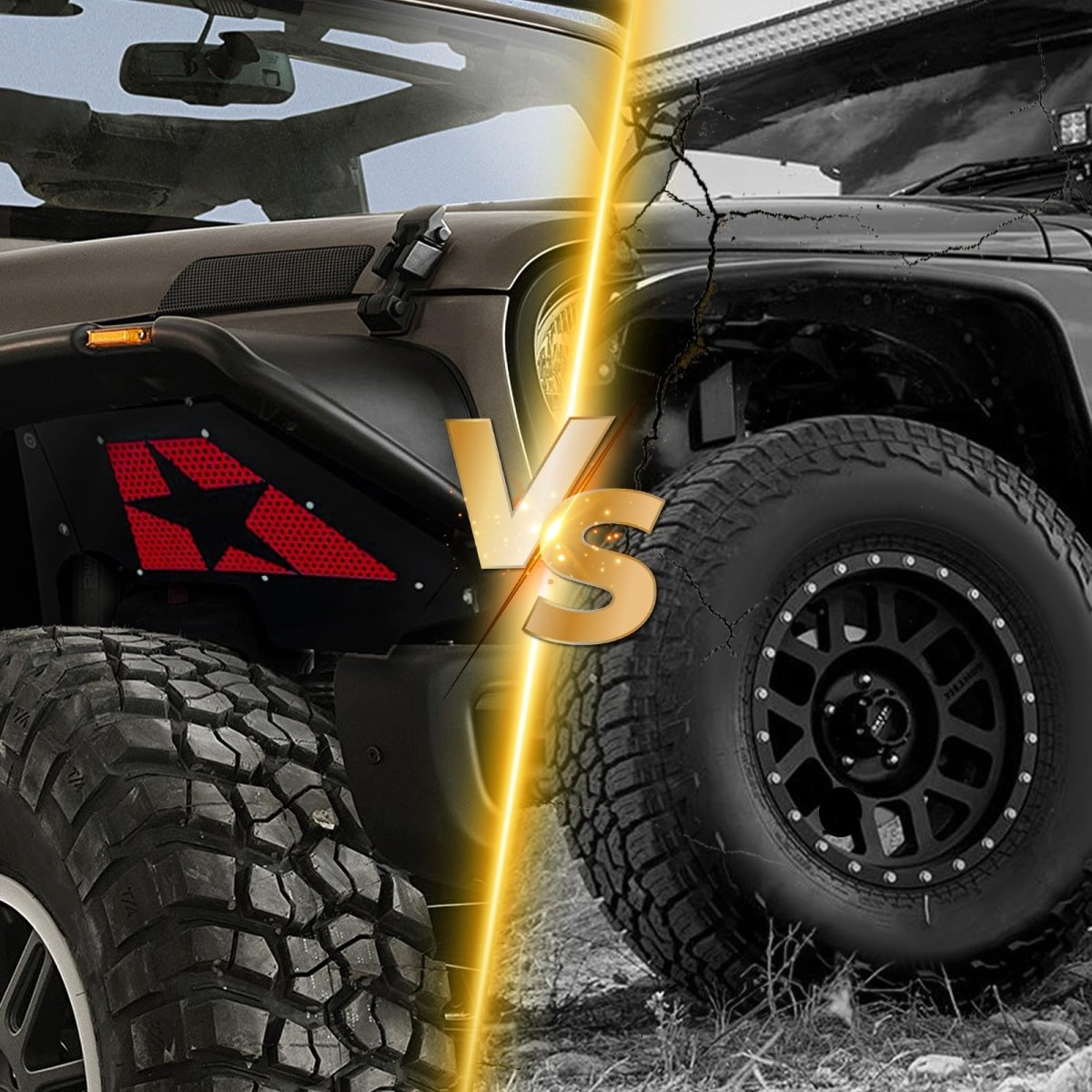 for Jeep Wrangler JK Inner Fender Liners | 2007-2018 Jeep Wrangler JK & JKU Unlimited | Yzona