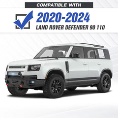 Add Truck Front Bumpers Compatible with 2020-2024 Landrover Defender 90 110 | Yzona