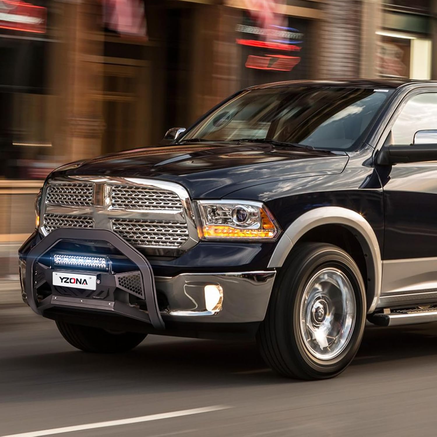 Front Truck Bar for 2009-2018 Dodge Ram 1500 & 2019-2024 RAM 1500 Classic (Ex Rebel Sport) | Yzona