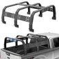 16.73" Bed Racks Truck Cargo Carrier with 2 LED Lights Compatible with Tacoma/F150/Gladiator JT/Frontier/Colorado/Canyon/Ranger/Ridgeline