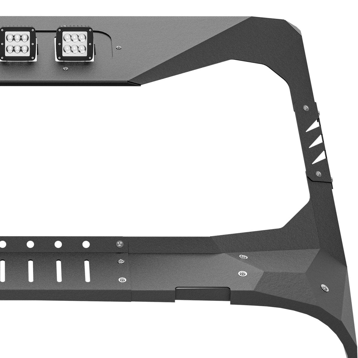 Yzona Madmax Windshield Frame Cover Compatible with 2018-2024 Jeep Wrangler JL JLU & Gladiator JT