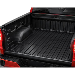 【Yzona】Sturdy High-Quality TPE Truck Bed Mat for 2019-2026 Chevy/GMC Trucks, 3D Laser Scanned Custom Fit 5.8ft Short, 69.92in Full Cover All-Weather Liner, Heat-Warp Resistant, Antislip Footing, Not Fit Optional CarbonPro Bed