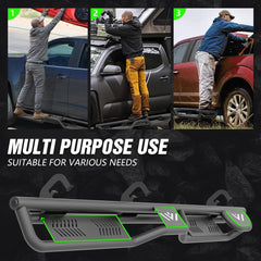 Side Steps for a Chevy Silverado 2007-2018 Silverado & Sierra 1500 | 2007-2019 Silverado & Sierra 2500 3500HD - Yzona
