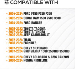 Adjustable 16"-24.8" High Truck Bed Racks | Yzona
