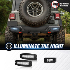 Aftermarket Off-road Bumpers Compatible with 2018-2025 Jeep Wrangler JL JLU Unlimited - Yzona