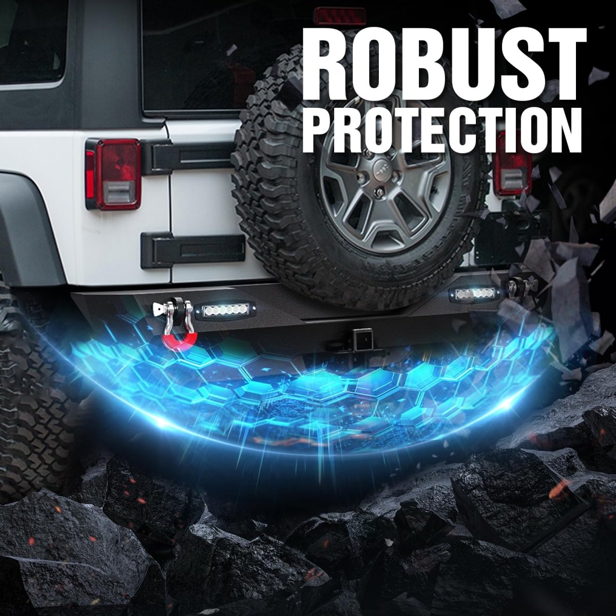 Best Aftermarket Bumpers Compatible with 2007-2018 Jeep Wrangler JK JKU