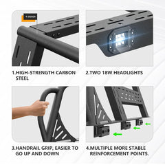 Bed Rack for Chevy Colorado & GMC Canyon 2015-2022