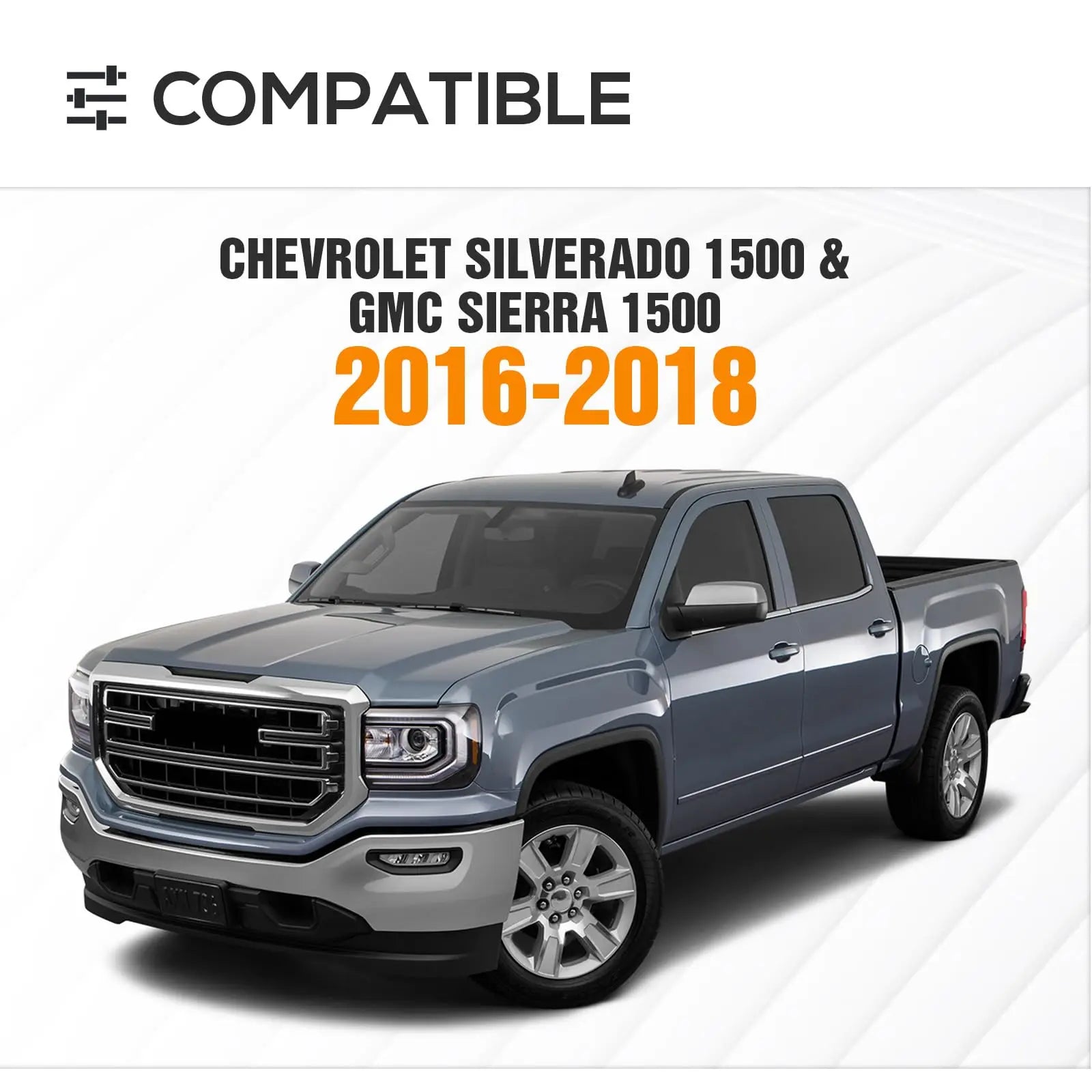 Chevy Silverado 1500 & GMC Sierra 1500 Overland Bed Rack 2017 2018