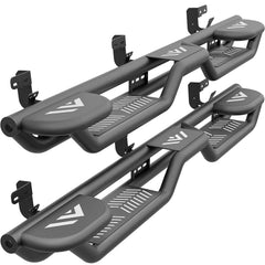 Three Raised Steps for Dodge Ram 1500 Running Boards(2009-2018), 2019-2024 Ram 1500 Classic, 2010-2026 Ram 2500 & 3500 CrewCab Side Steps | Yzona