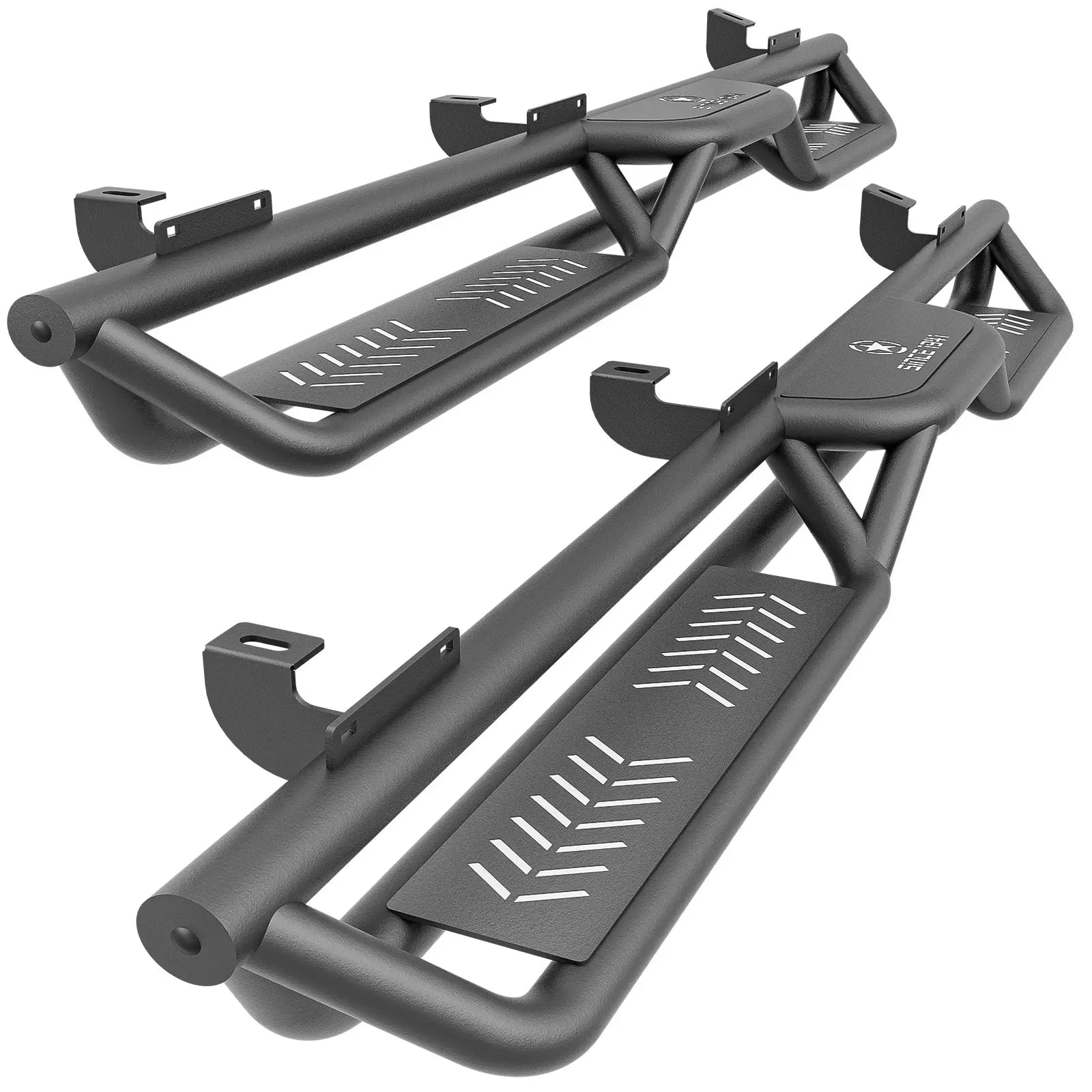 for 2024 Jeep Wrangler Running Boards Compatible with 2018-2025 Jeep Wrangler JL JLU Unlimited 4 Doors | Yzona