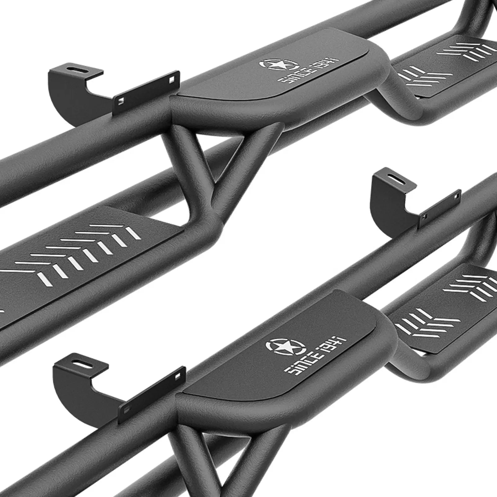 for 2024 Jeep Wrangler Running Boards Compatible with 2018-2025 Jeep Wrangler JL JLU Unlimited 4 Doors | Yzona