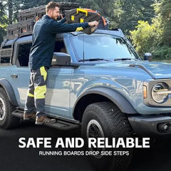 2023 2024 2025 Ford Bronco Side Steps Running Boards 2021-2026