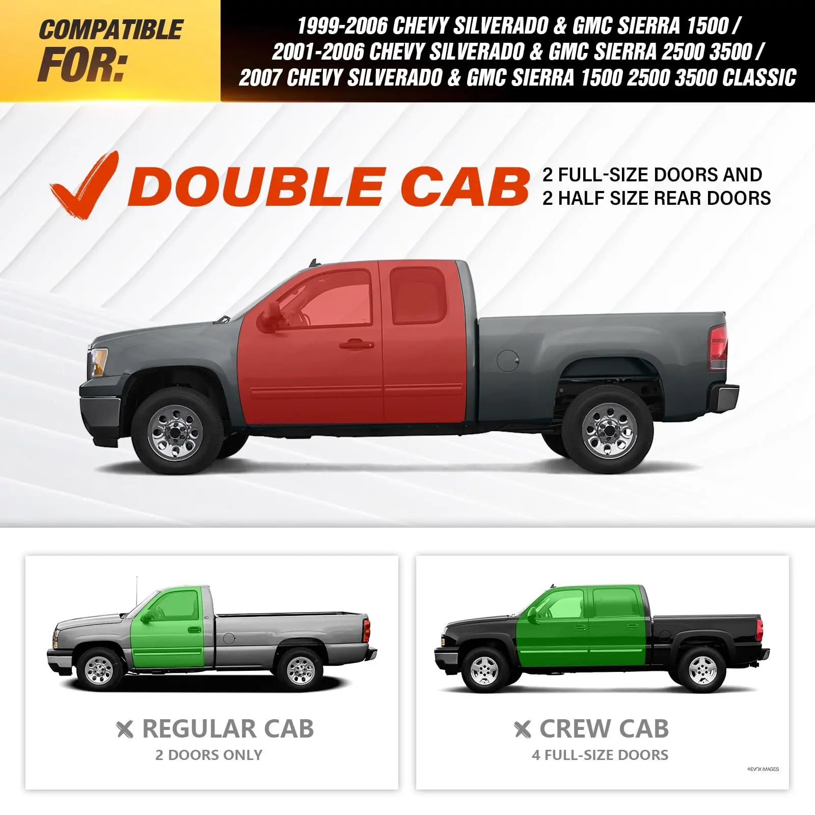 Side Step for Chevy Silverado for 1999-2006 Silverado & Sierra 1500